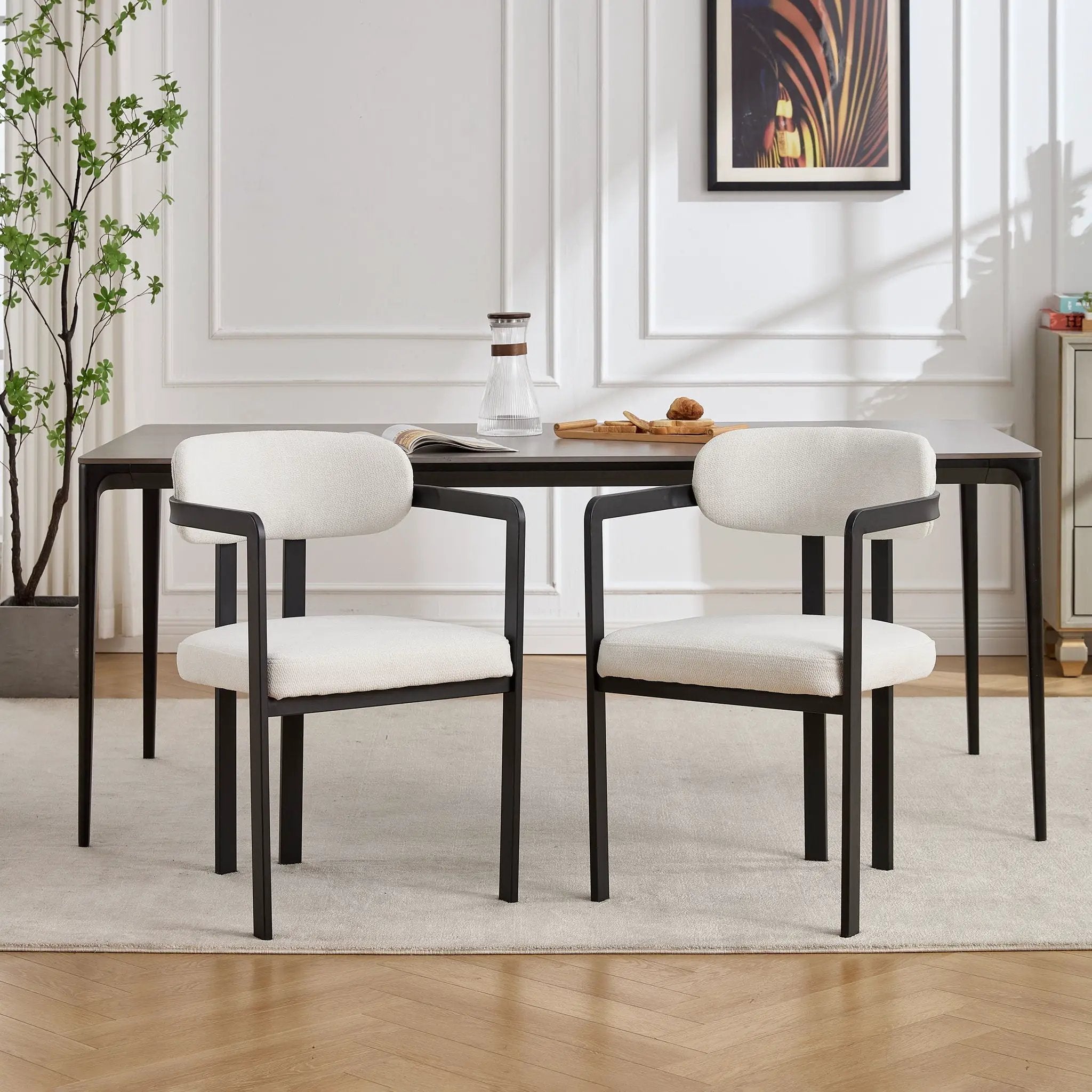 Dining Arm Chairs (Set of 2) by HouseOfZazla