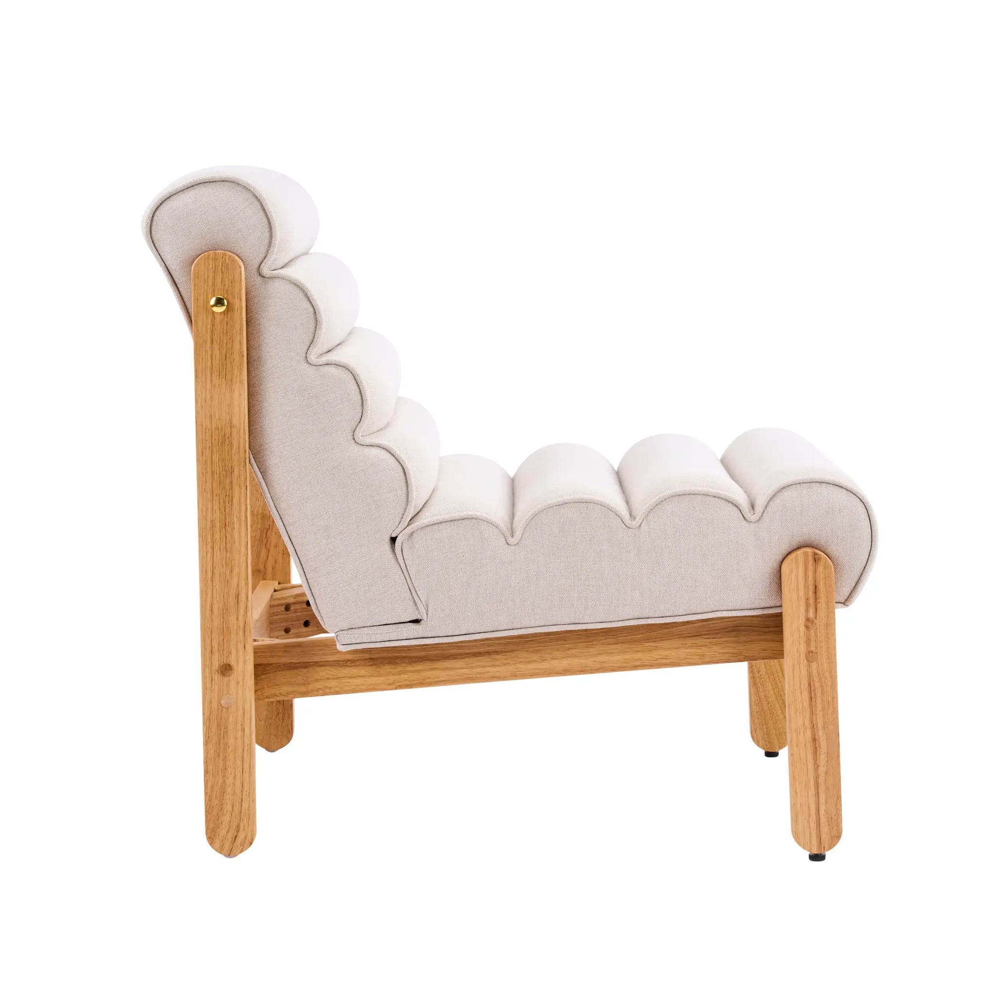Fluffy Accent Chair Dark by HouseOfZazla