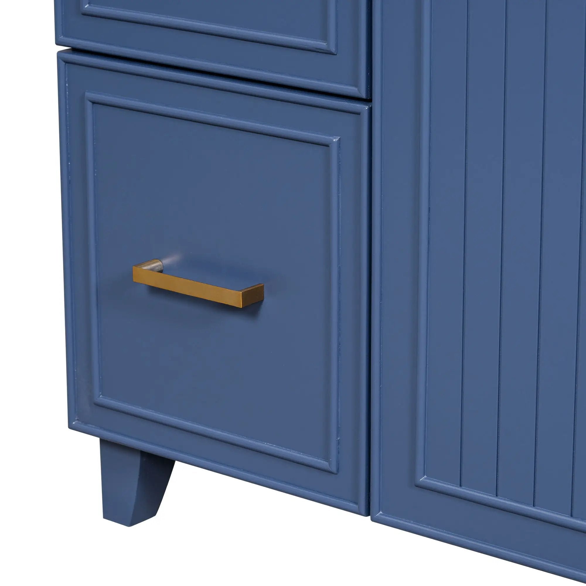 Bathroom Vanity With Sink, Soft Close Doors, Adjustable Shelves