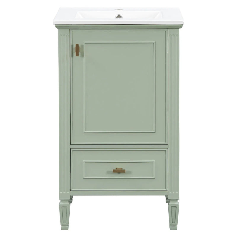 Retro Bathroom Vanity With Sink