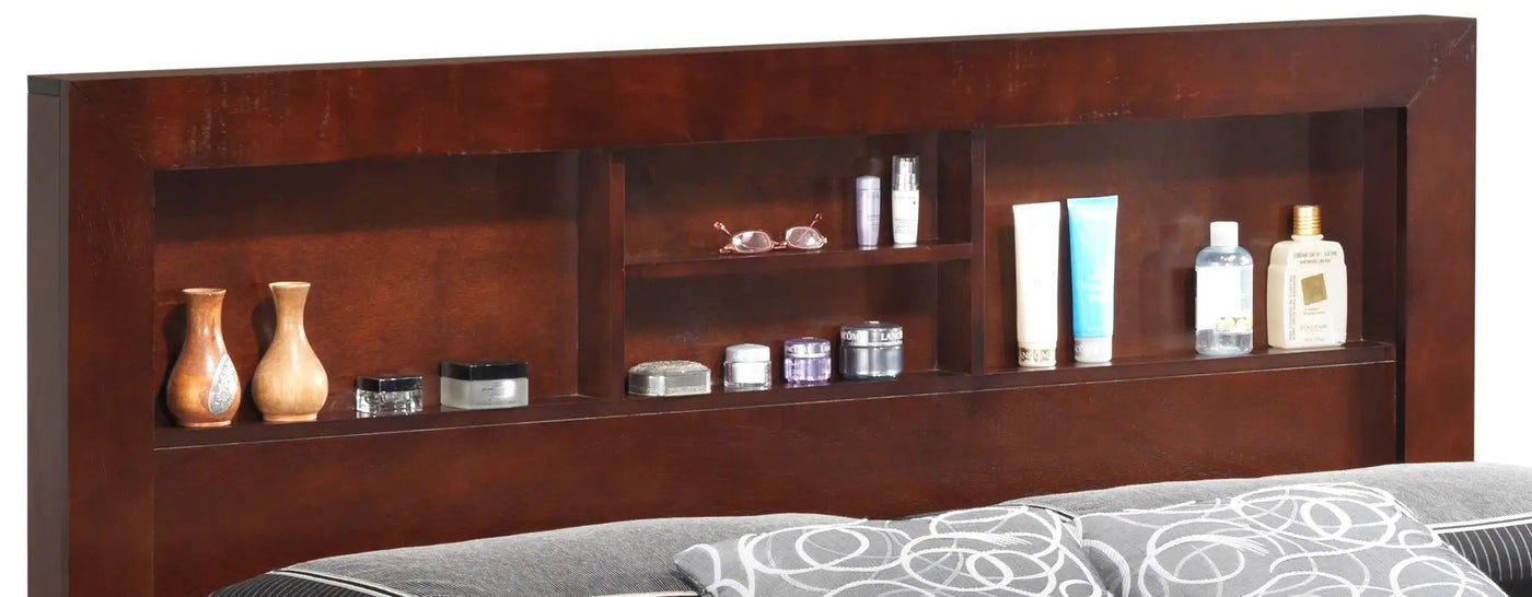 Bed With Transitional Design Stylish by HouseOfZazla