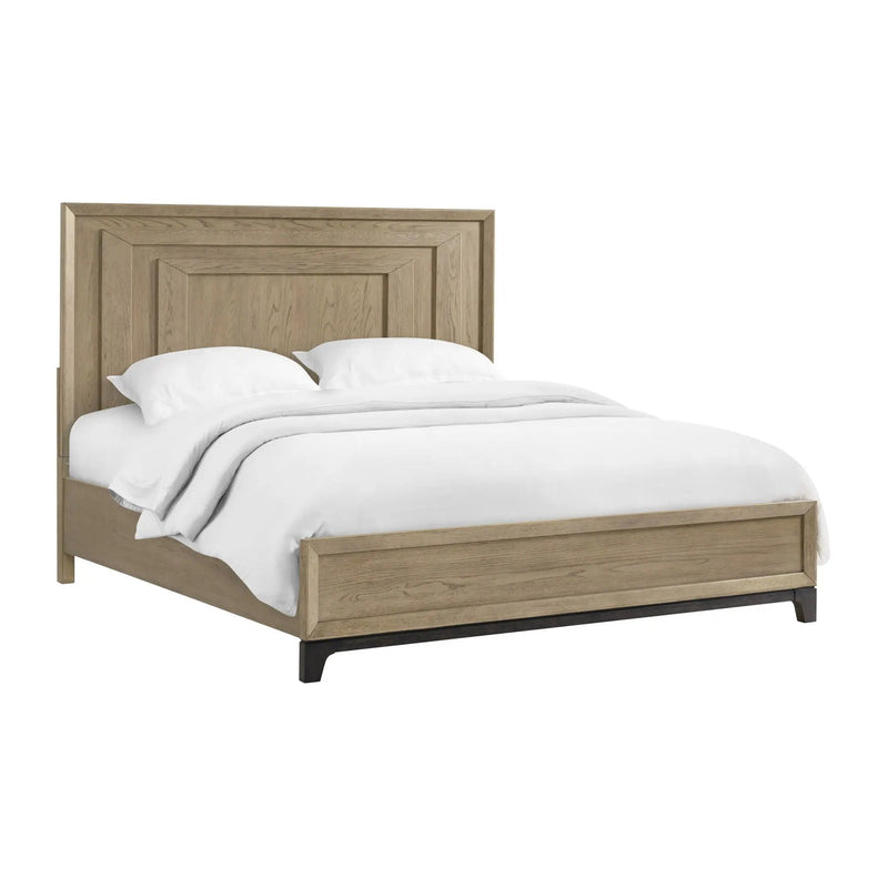 King Panel Bed - Brown by HouseOfZazla
