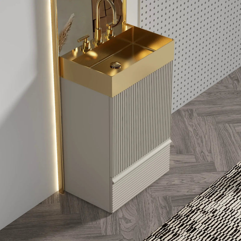 Gada 20" Striped Bathroom Vanity by HouseOfZazla