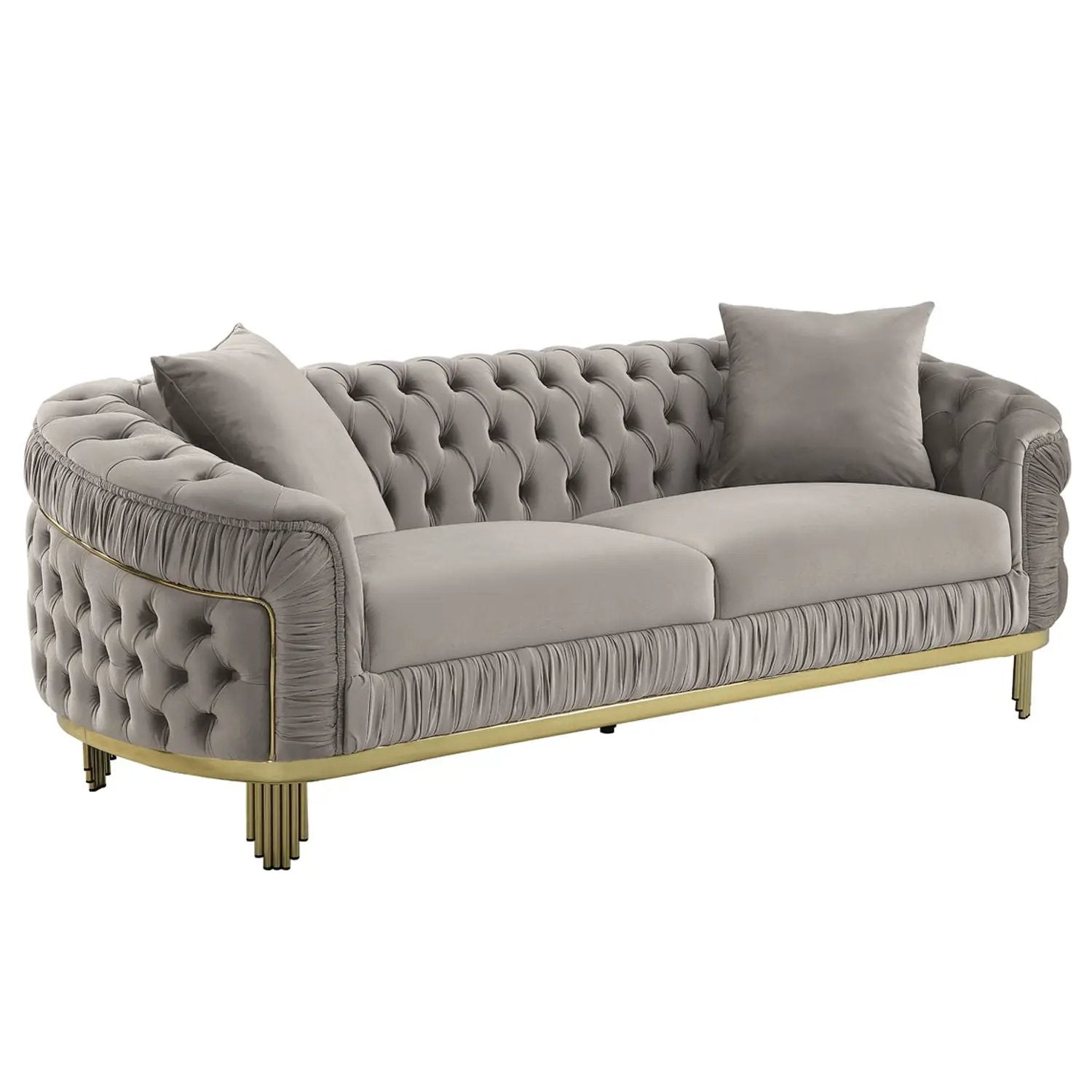 Vanessa - Sofa - Taupe by HouseOfZazla