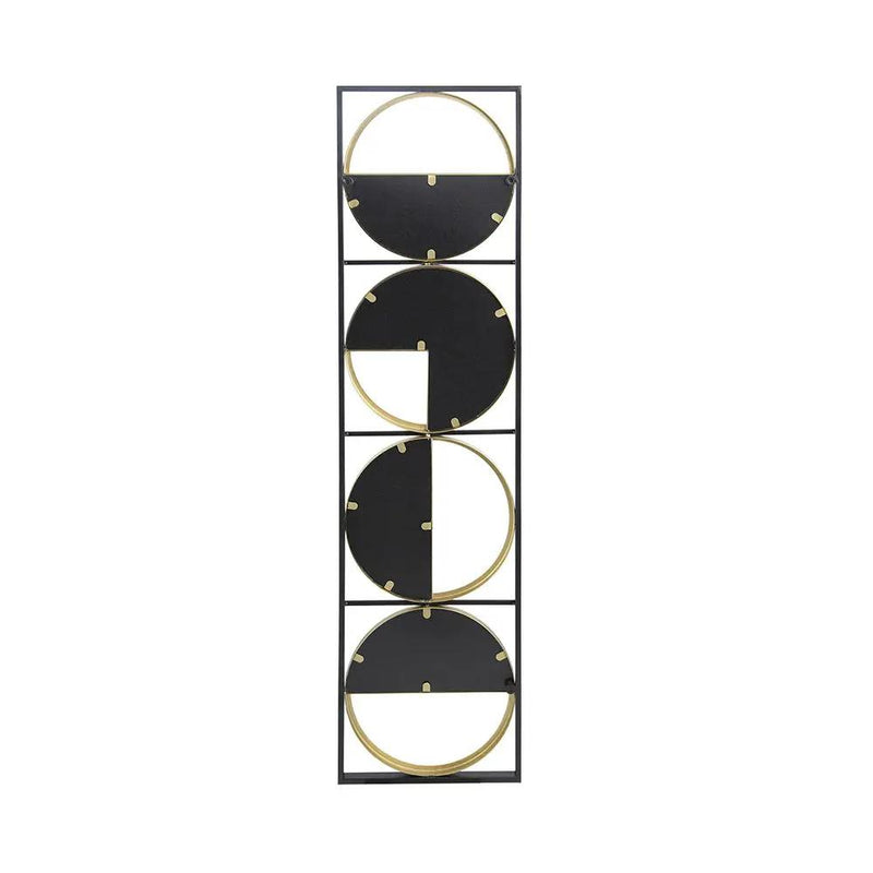 Eclectic Styling Metal Beaded Wall Mirror With Contemporary Design For Bedroom, Liveroom & Entryway by HouseOfZazla