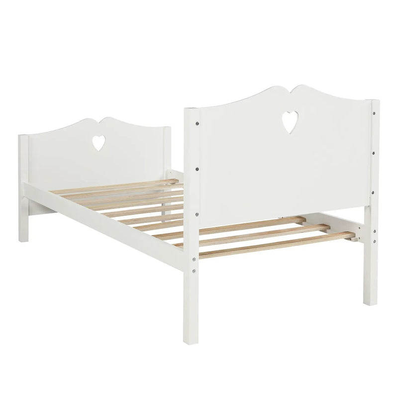 Platform Bed With Slat Support And Headboard And Footboard by HouseOfZazla