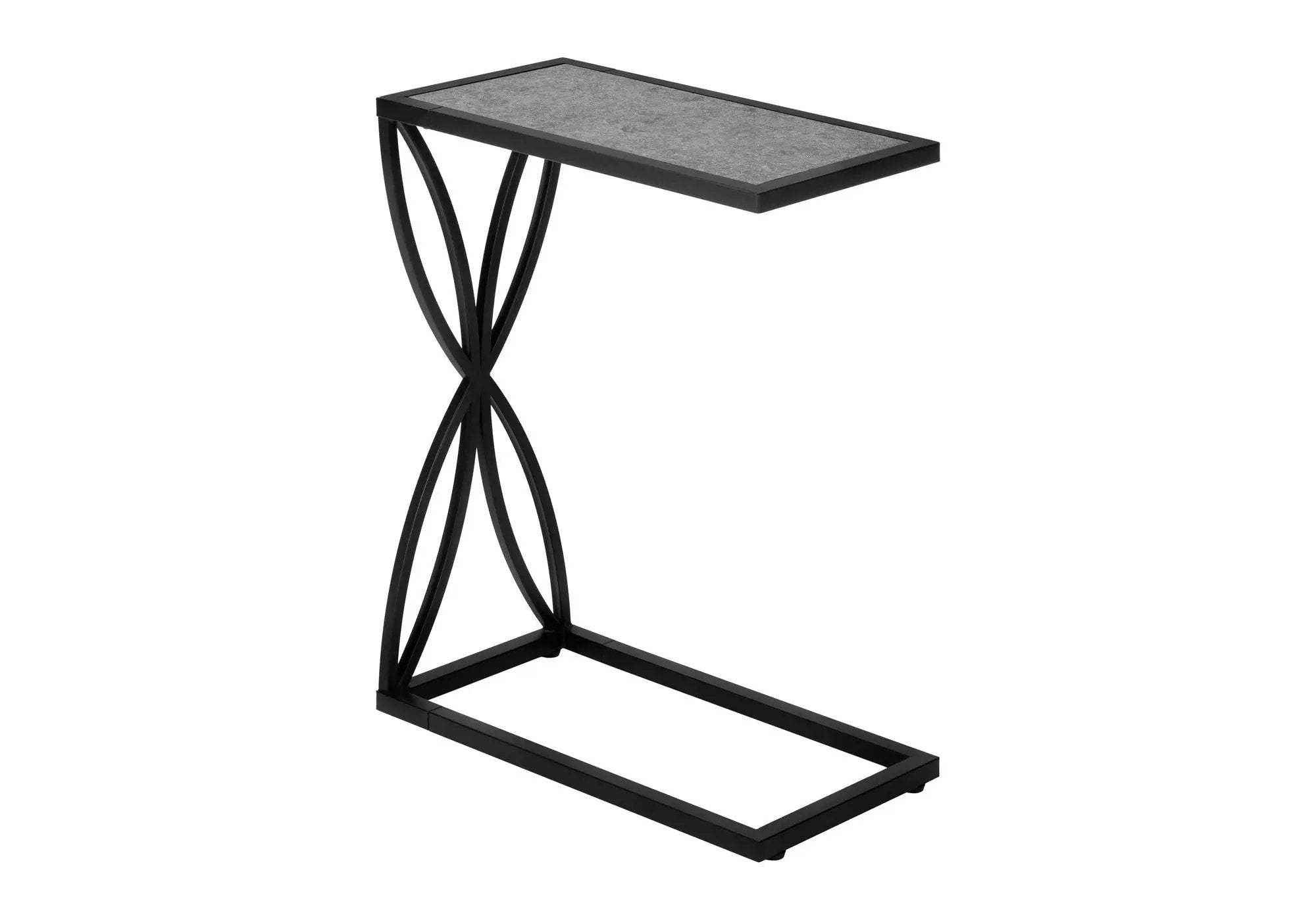 Accent Table C - Shaped, Modern - Gray by Unique Piece Furniture