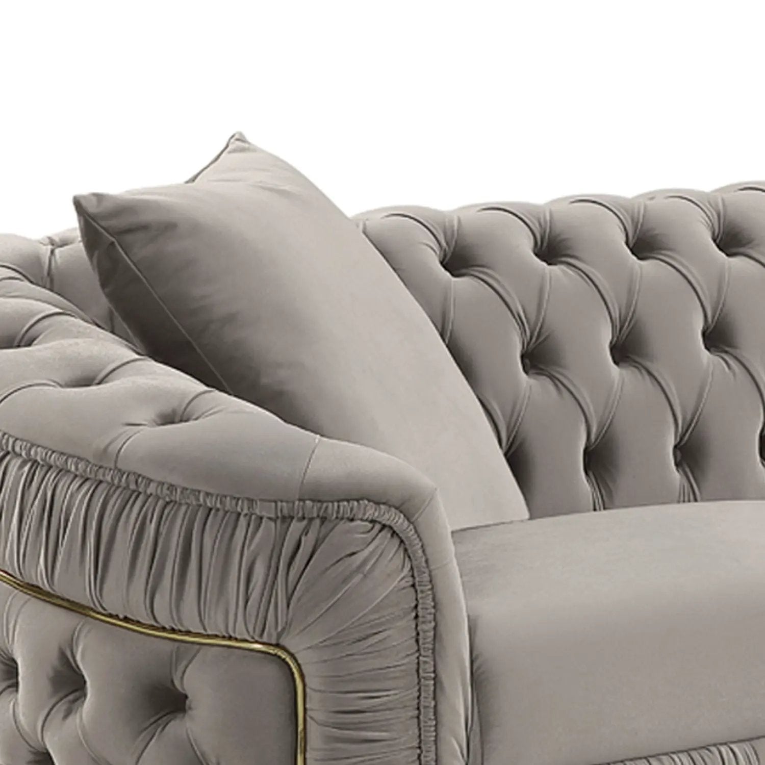 Vanessa - Sofa - Taupe by HouseOfZazla