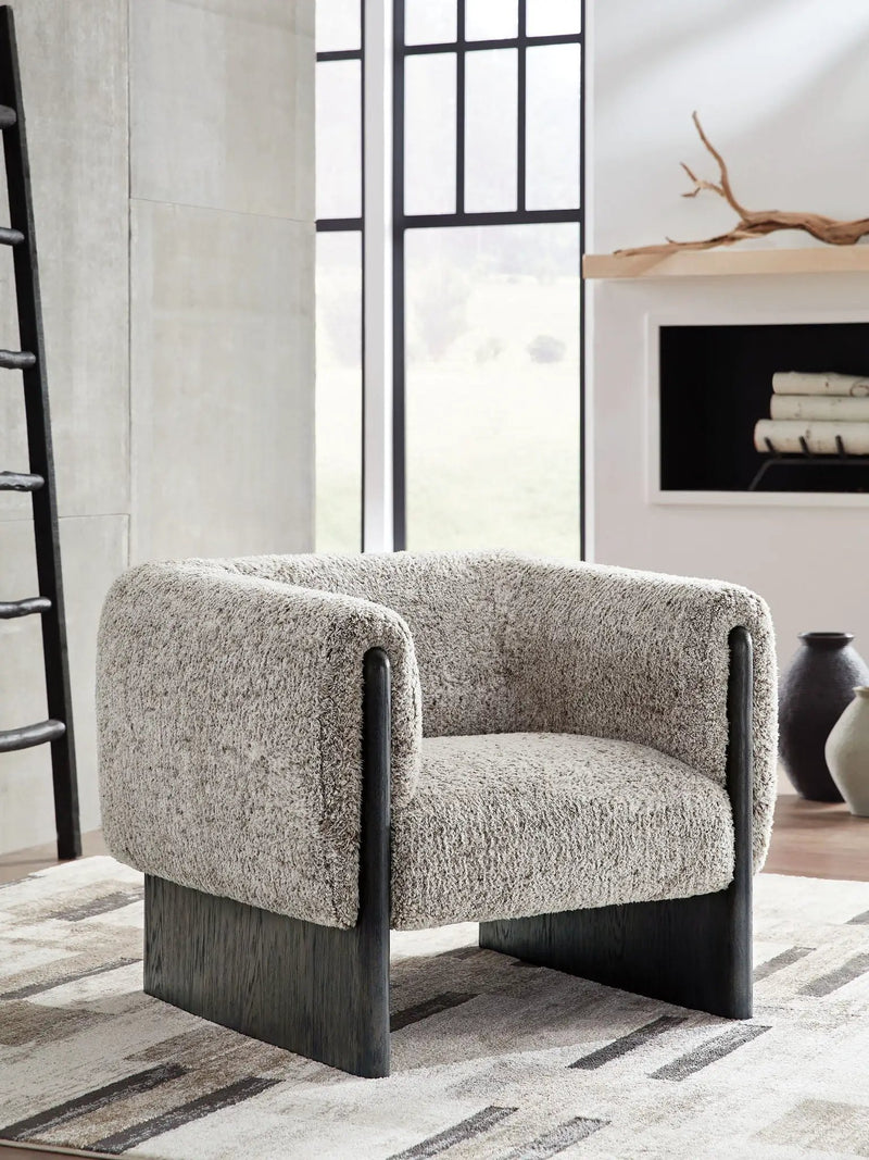 Olethea - Accent Chair - Oatmeal by Unique Piece Furniture
