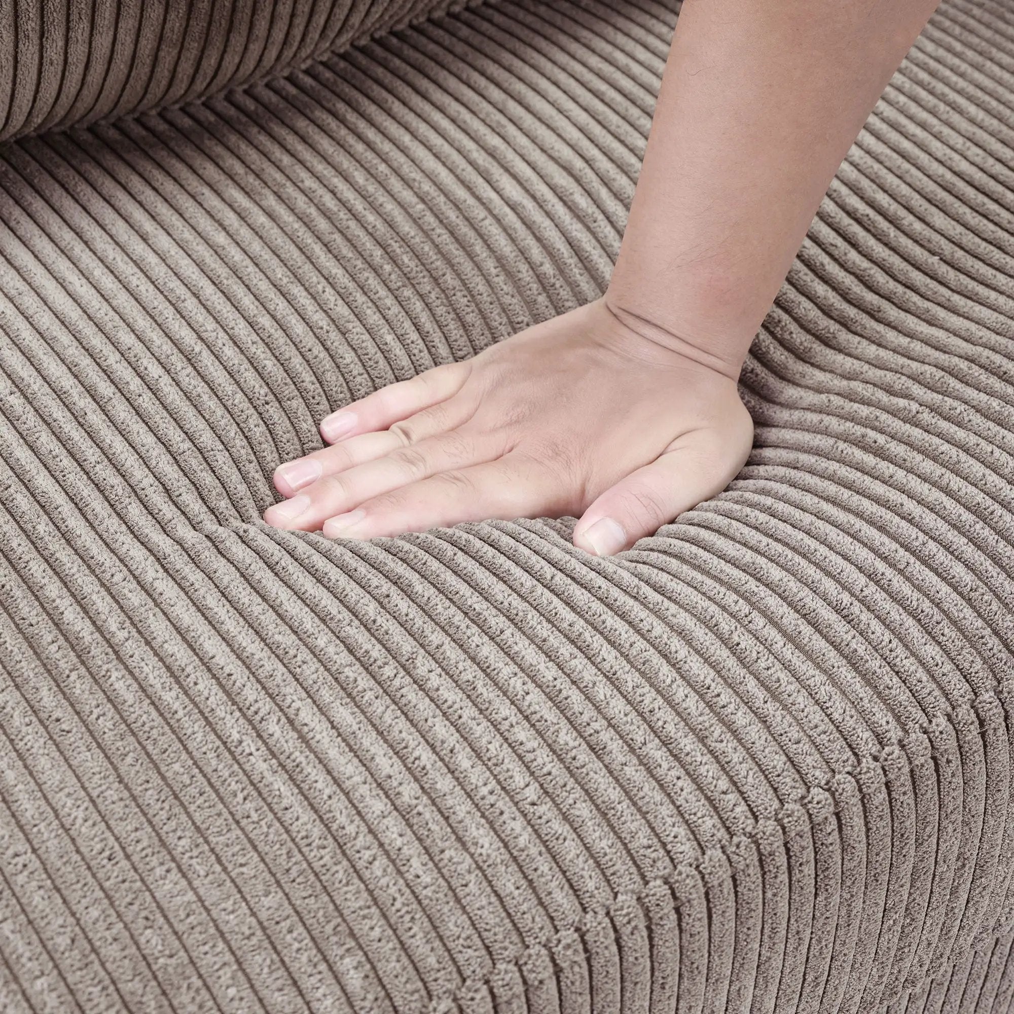 Sleeper Sofa With Foldable Mattress, USB Ports, Side Table & Storage Pocket