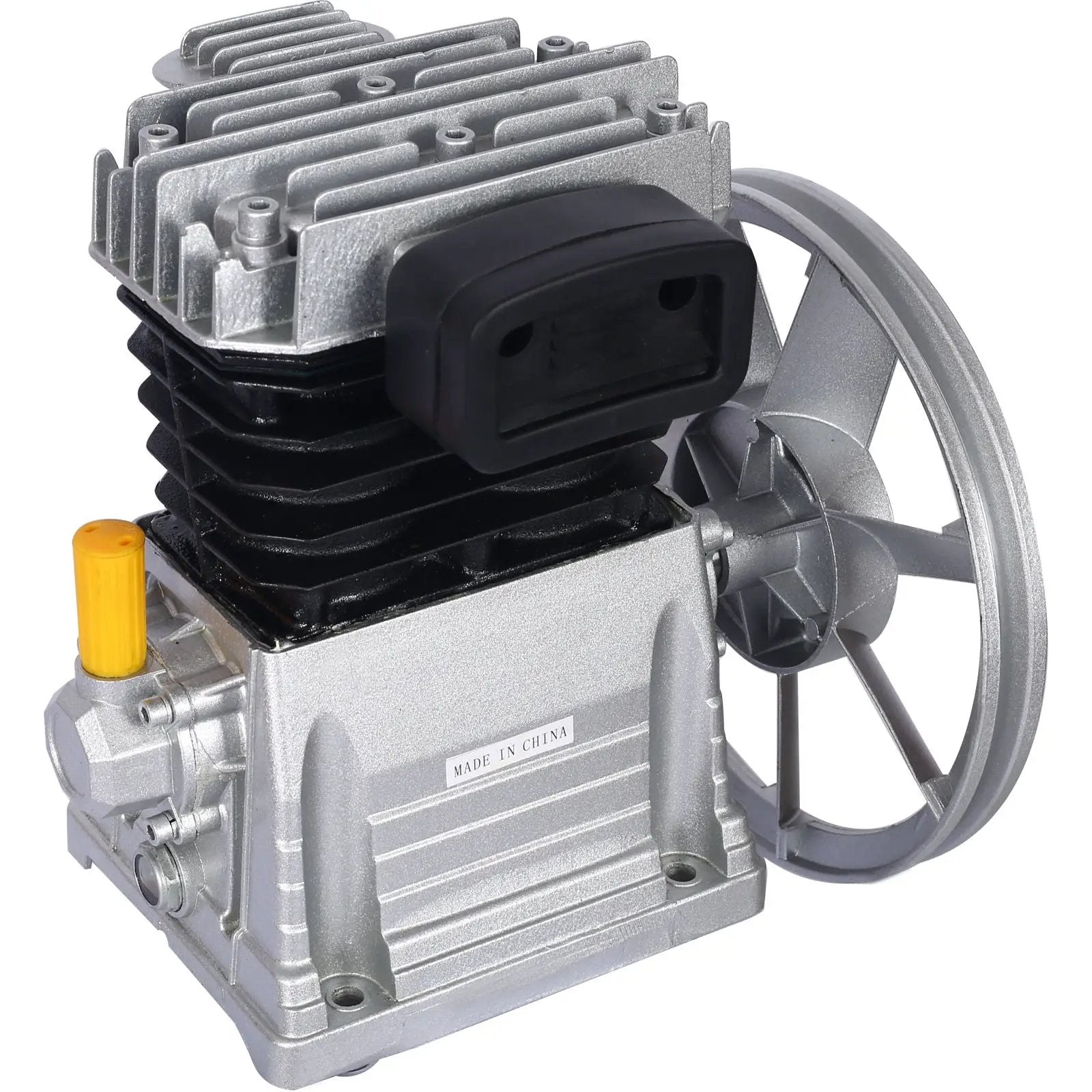Piston 2Hp Air Compressor Head Pump 115Psi 1.5Kw - Silver by HouseOfZazla