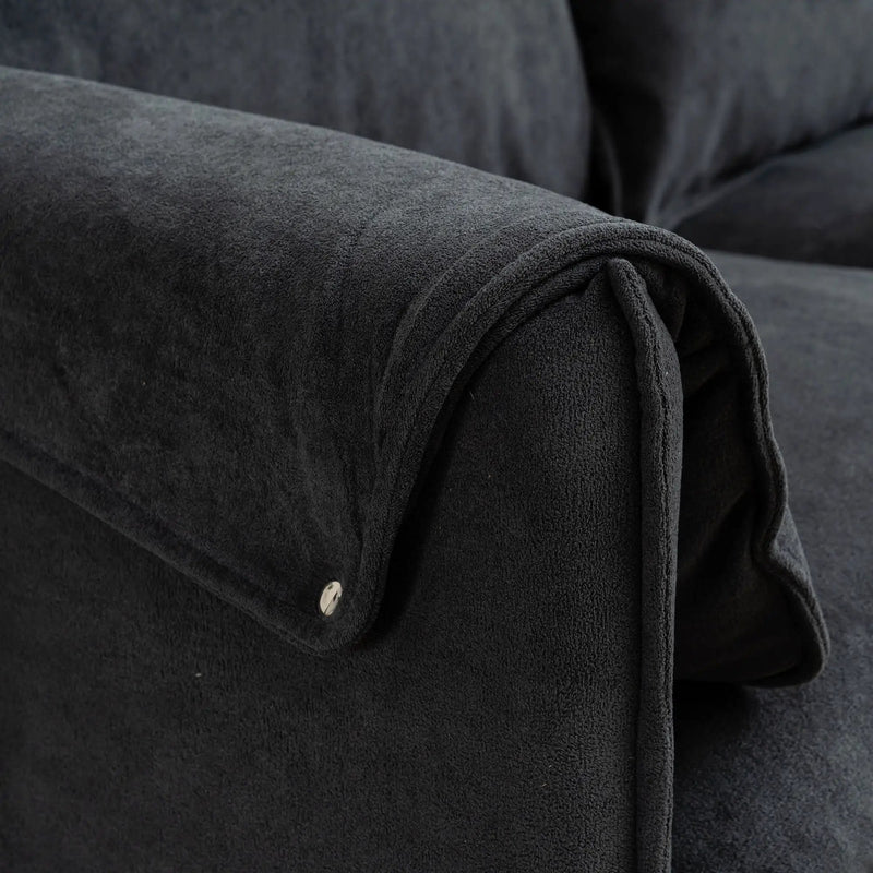 Convertible Combination Sofa With Footstools With Storage by Unique Piece Furniture