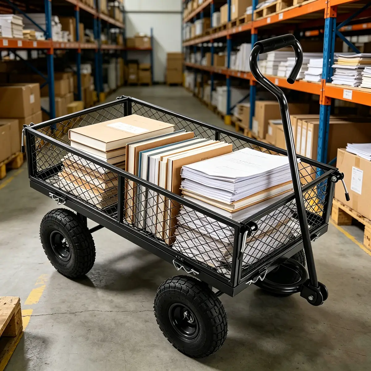 Wagon Cart Garden Cart Trucks Make It Easier to Transport Firewood by HouseOfZazla