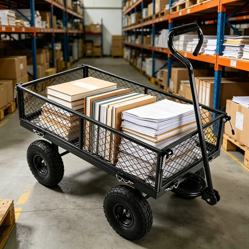 Wagon Cart Garden Cart Trucks Make It Easier to Transport Firewood by HouseOfZazla