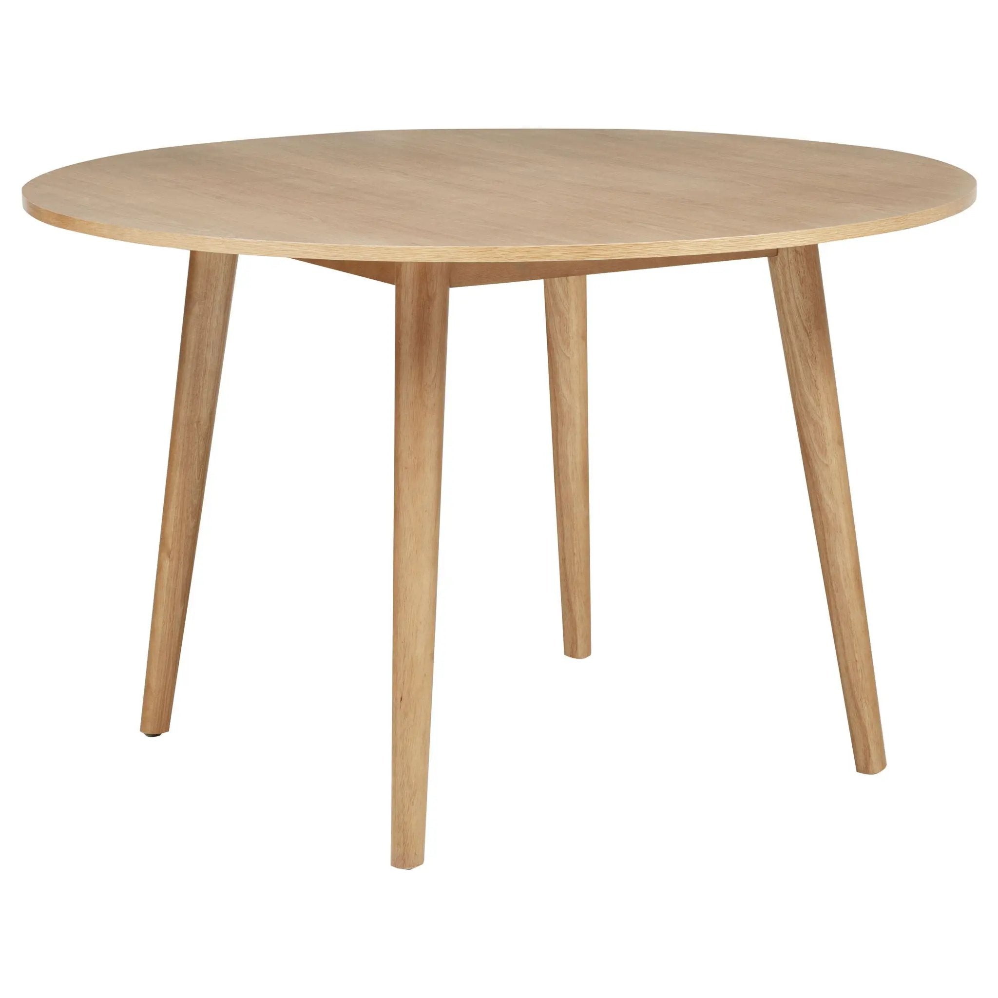 Andrews 5-piece Round Wood Dining Room Table Set Light Ash by Unique Piece Furniture