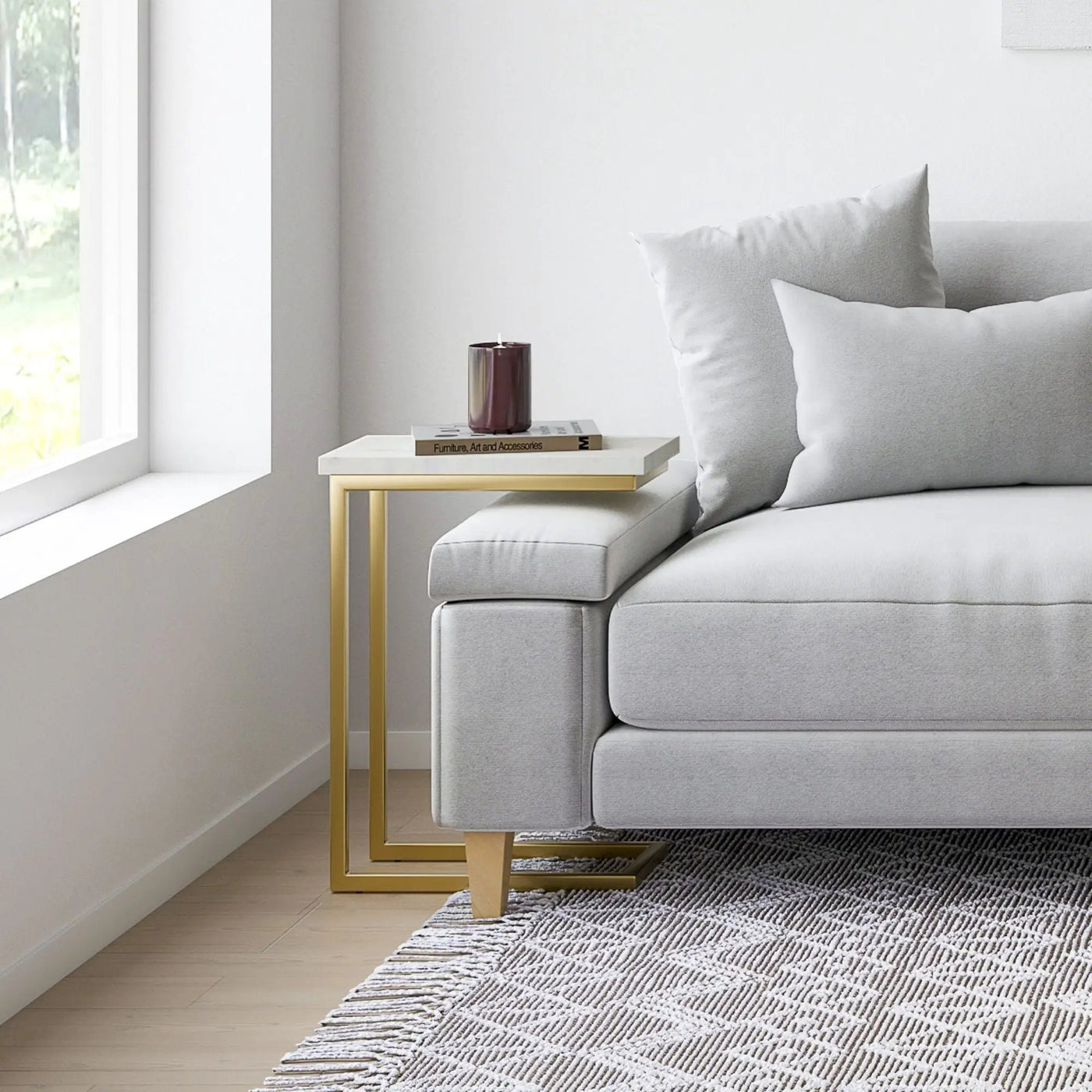 Skyler - C Side Table Handcrafted by Unique Piece Furniture