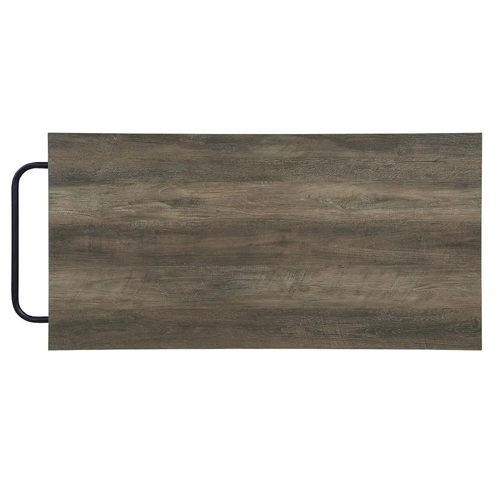 Lona - Kitchen Island - Rustic Oak & Black by Unique Piece Furniture