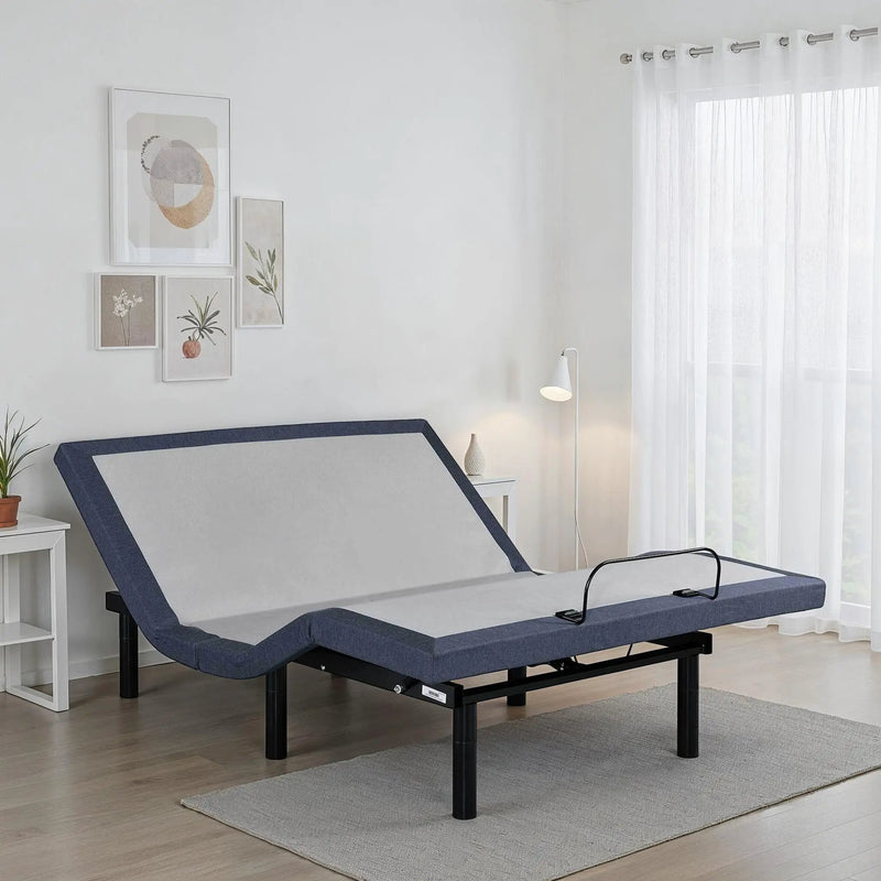 Full Adjustable Bed Base with Head and Foot Position Adjustments by HouseOfZazla