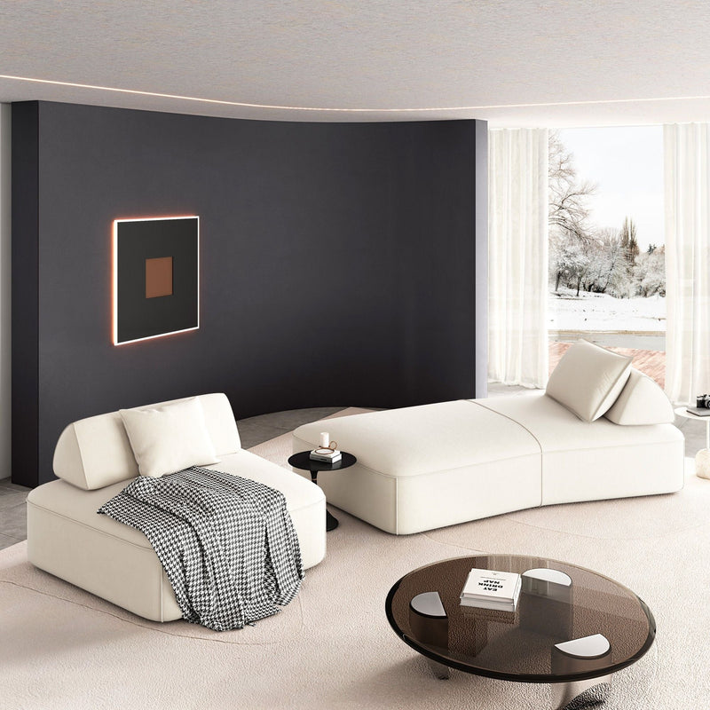 Modern Luxury Oversized Modular Sectional Sofa Set by HouseOfZazla