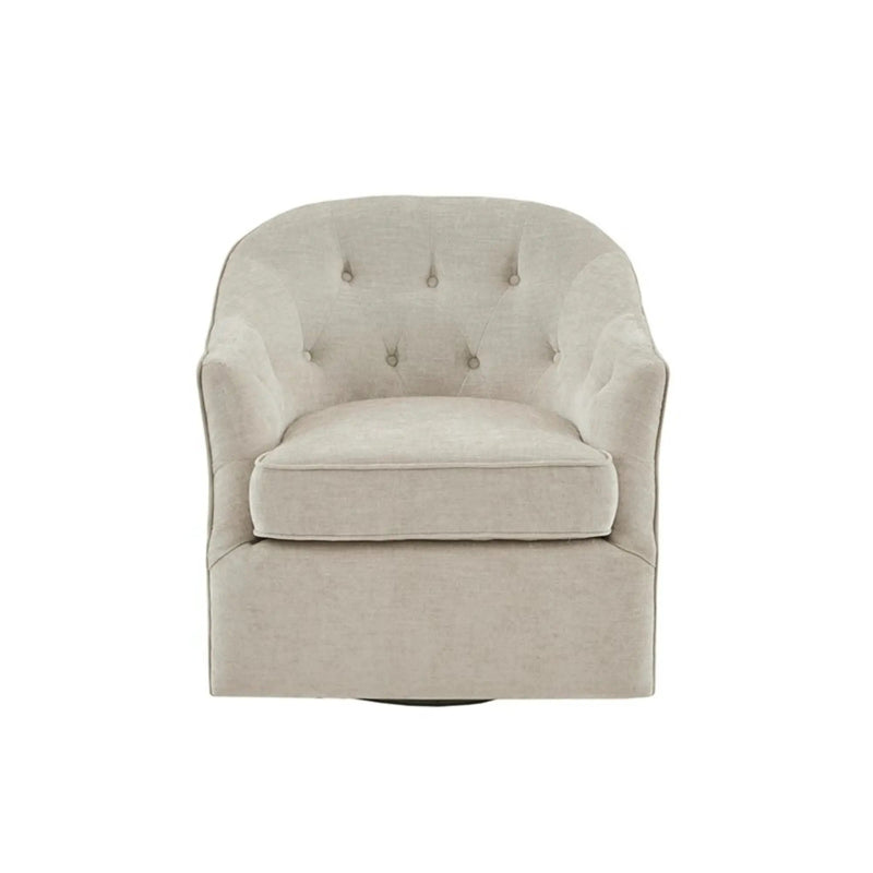 Calvin - Swivel Chair With 360 Degree Rotation - Beige by Unique Piece Furniture