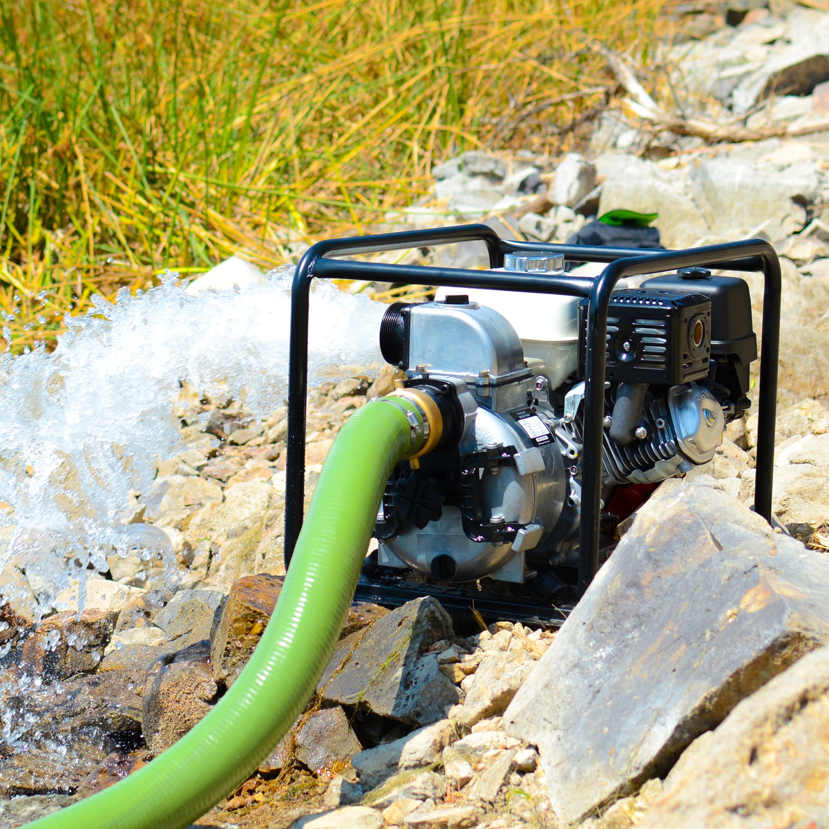 2 Inch Trash Water Pump 164 GPM 3.5HP GX120 powered by Honda Portable Utility, photo 3 of 12