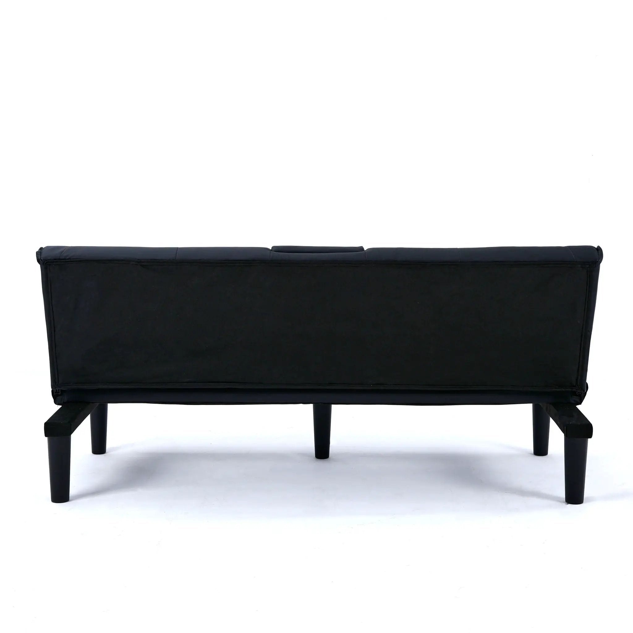 Sofa Bed With Foldable Design And Cup Holder by HouseOfZazla