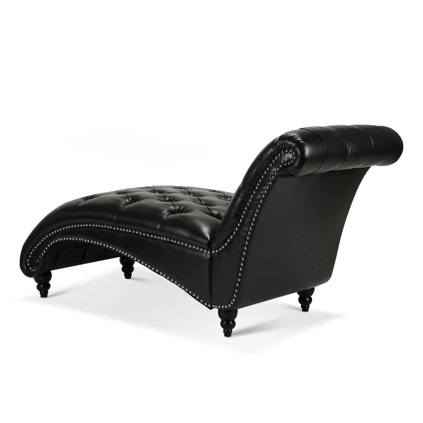 Tufted Armless Chaise Lounge by Unique Piece Furniture