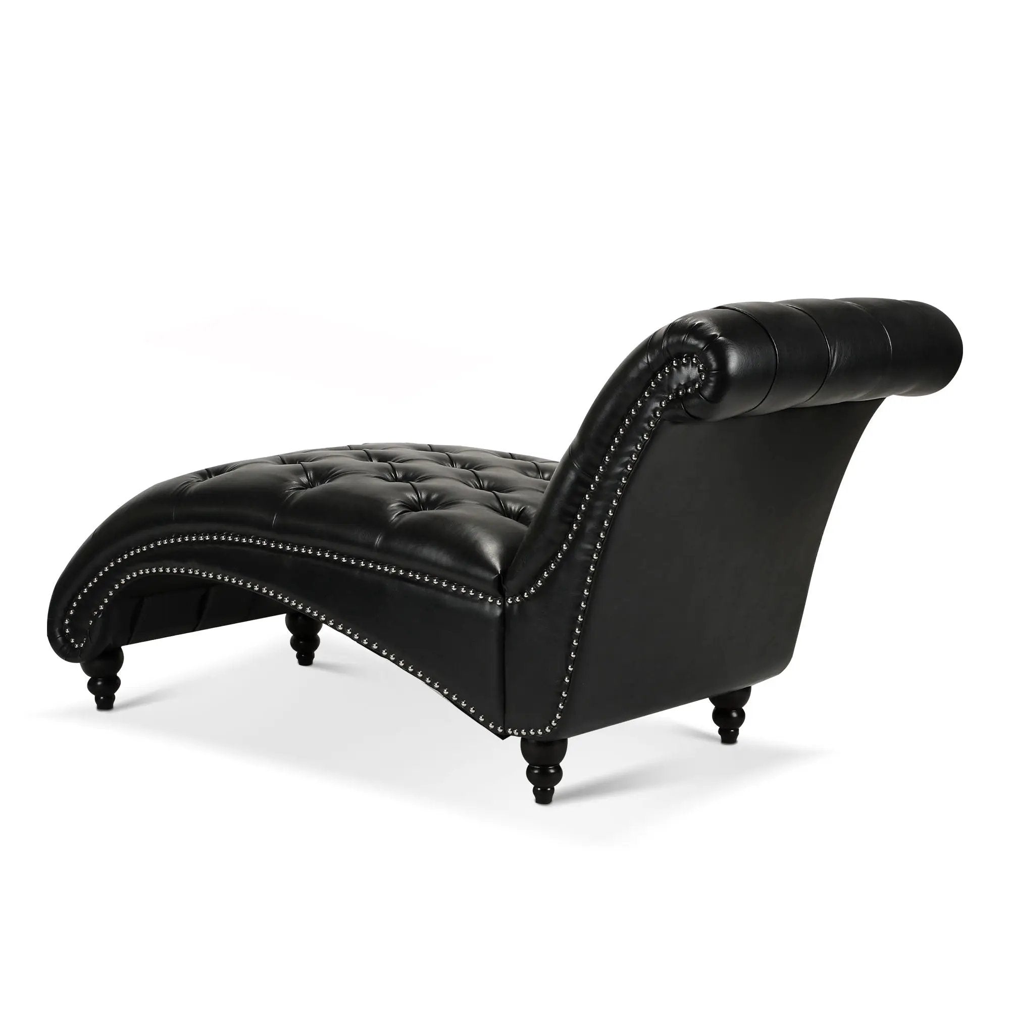 Tufted Armless Chaise Lounge by Unique Piece Furniture