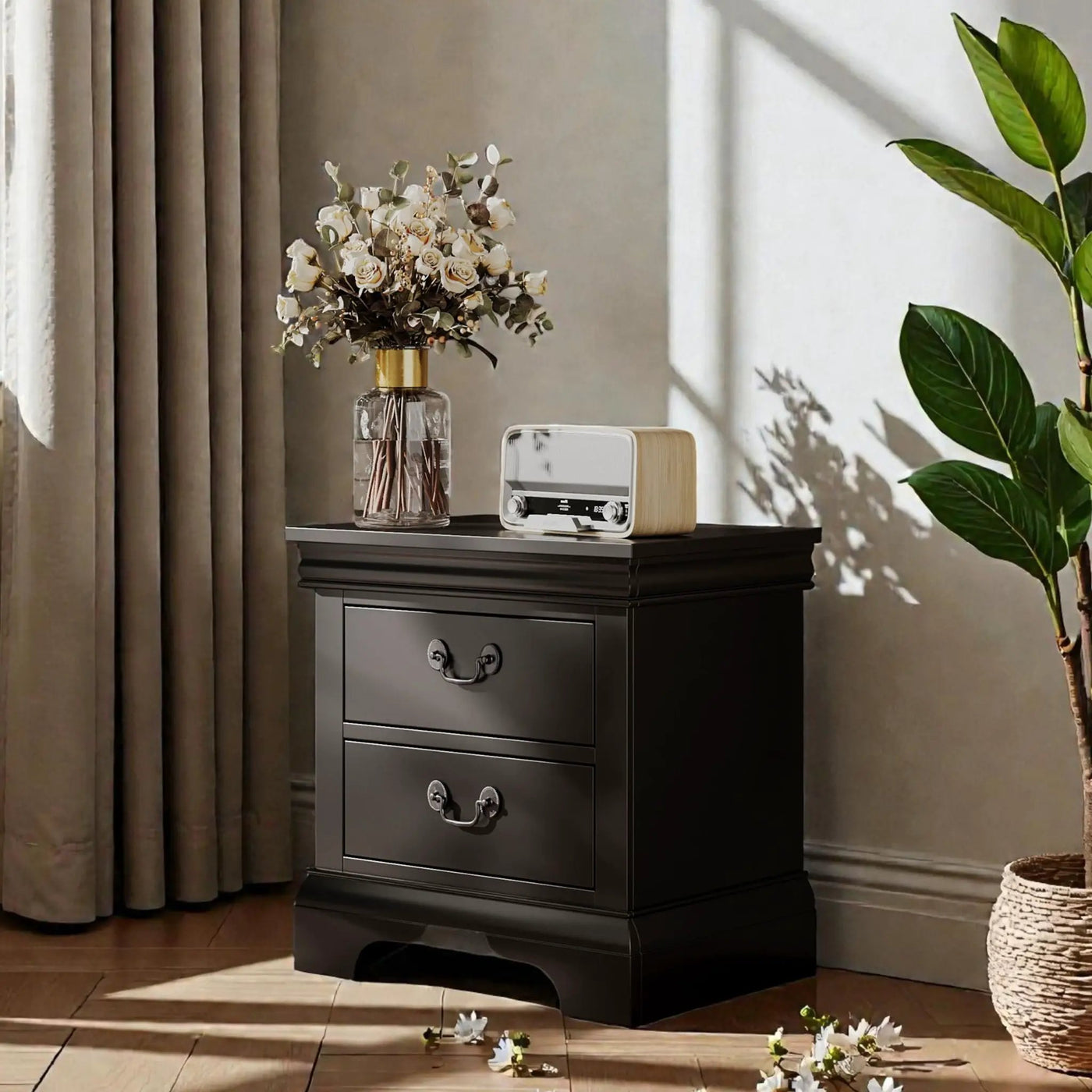 Nightstand With 2 Drawers by Unique Piece Furniture