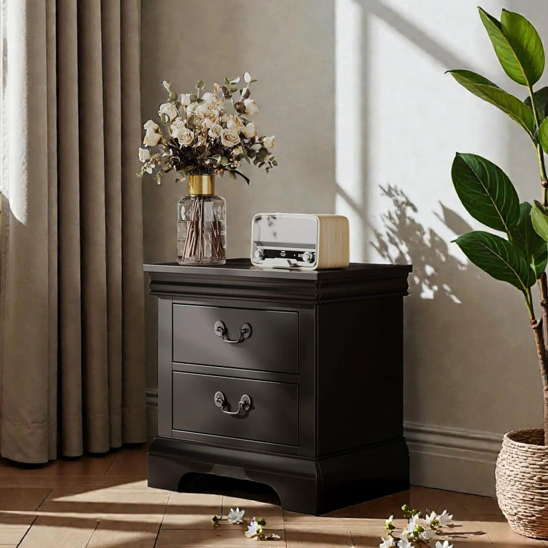 Nightstand With 2 Drawers by Unique Piece Furniture