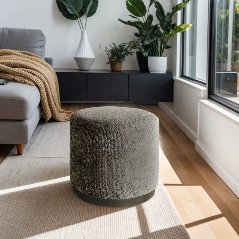 Oval Accent Ottoman - Brown by Unique Piece Furniture