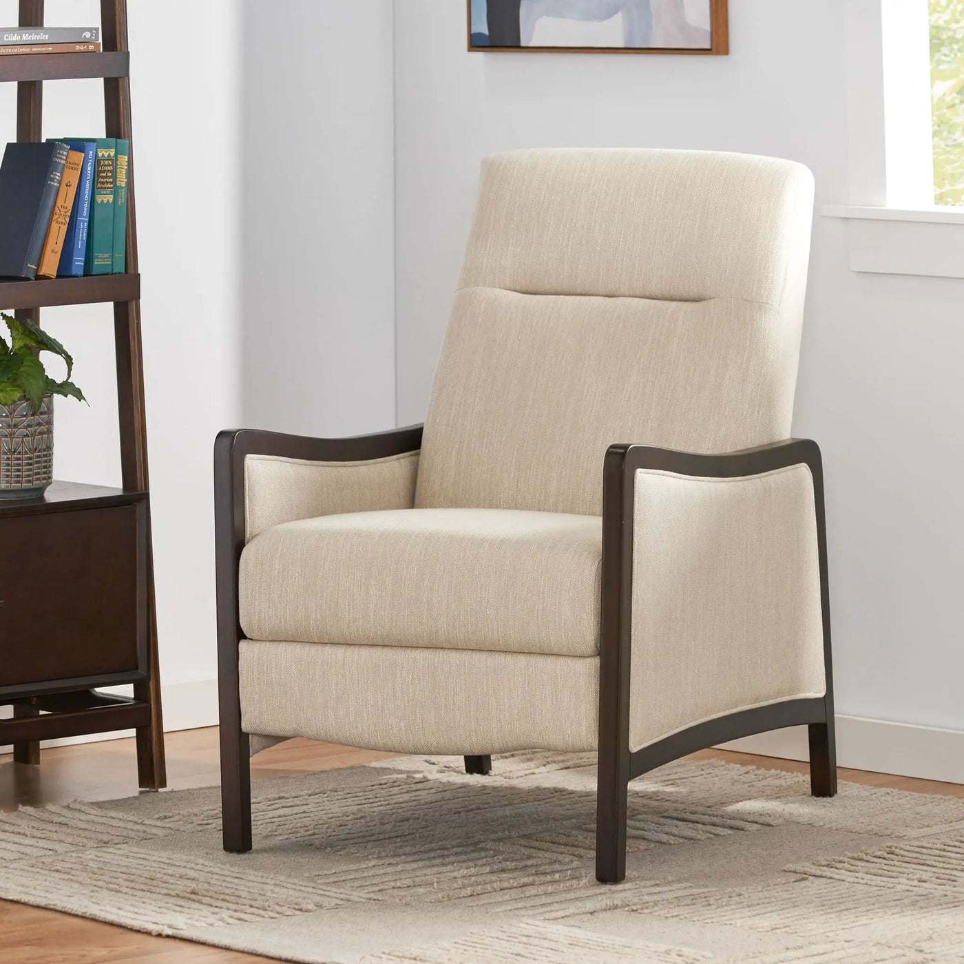 Drury - Contemporary Fabric Upholstered Pushback Recliner by Unique Piece Furniture