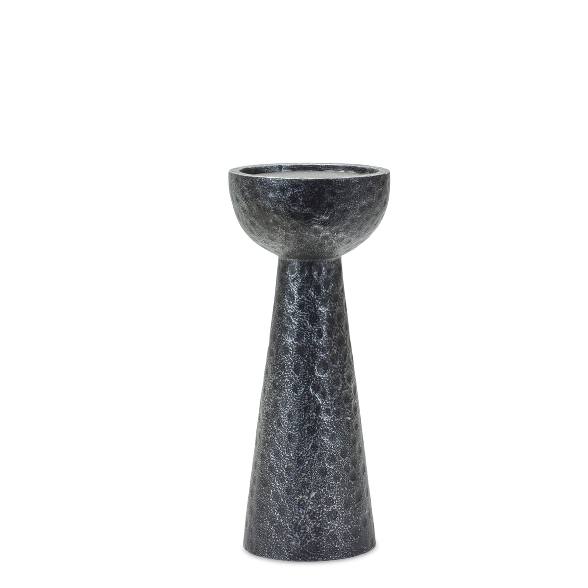 Hammered design candle holder (set of 2), photo 3 of 5