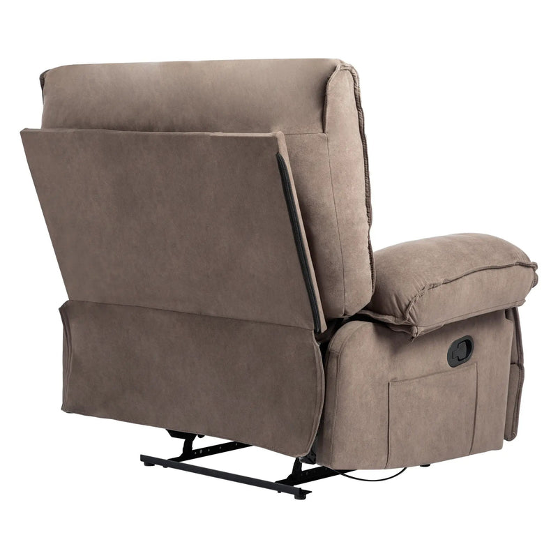 Oversized Manual Recliner Chair Sofa For Living Room by HouseOfZazla