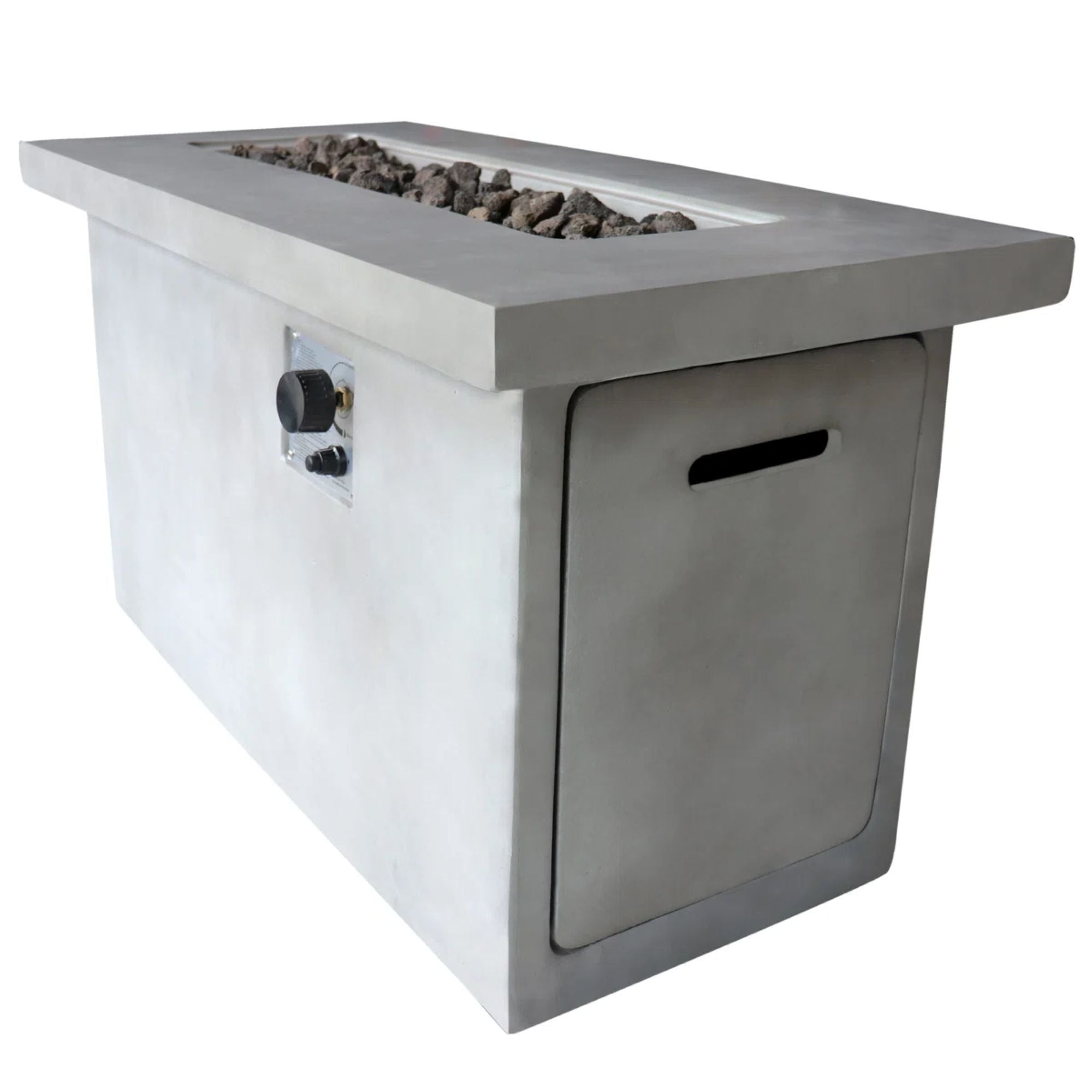 Propane / Gas Outdoor Fire Pit Table Durable Construction by HouseOfZazla