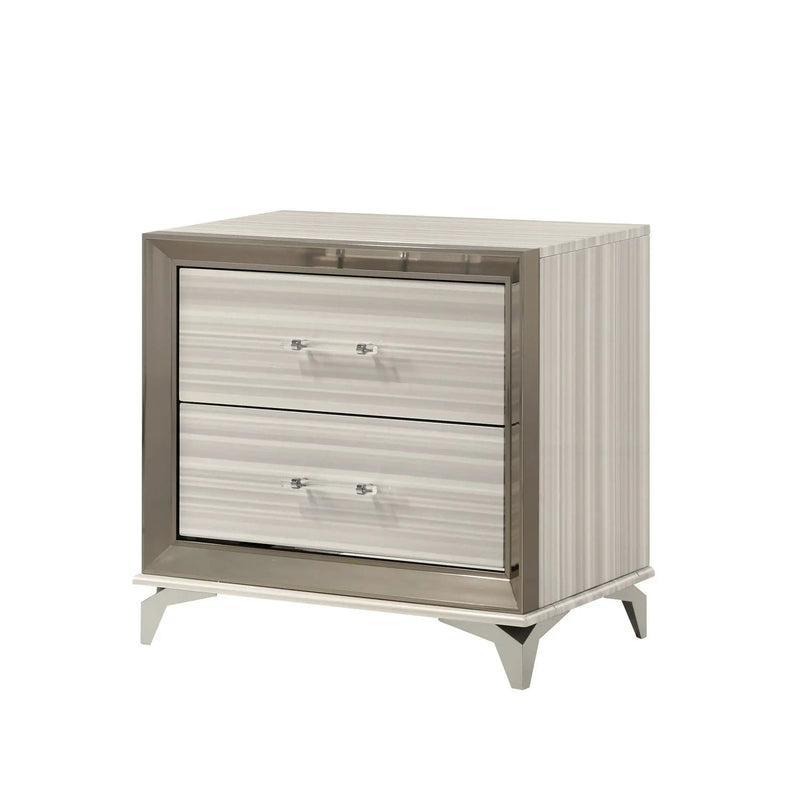 Star - Nightstand - White by HouseOfZazla
