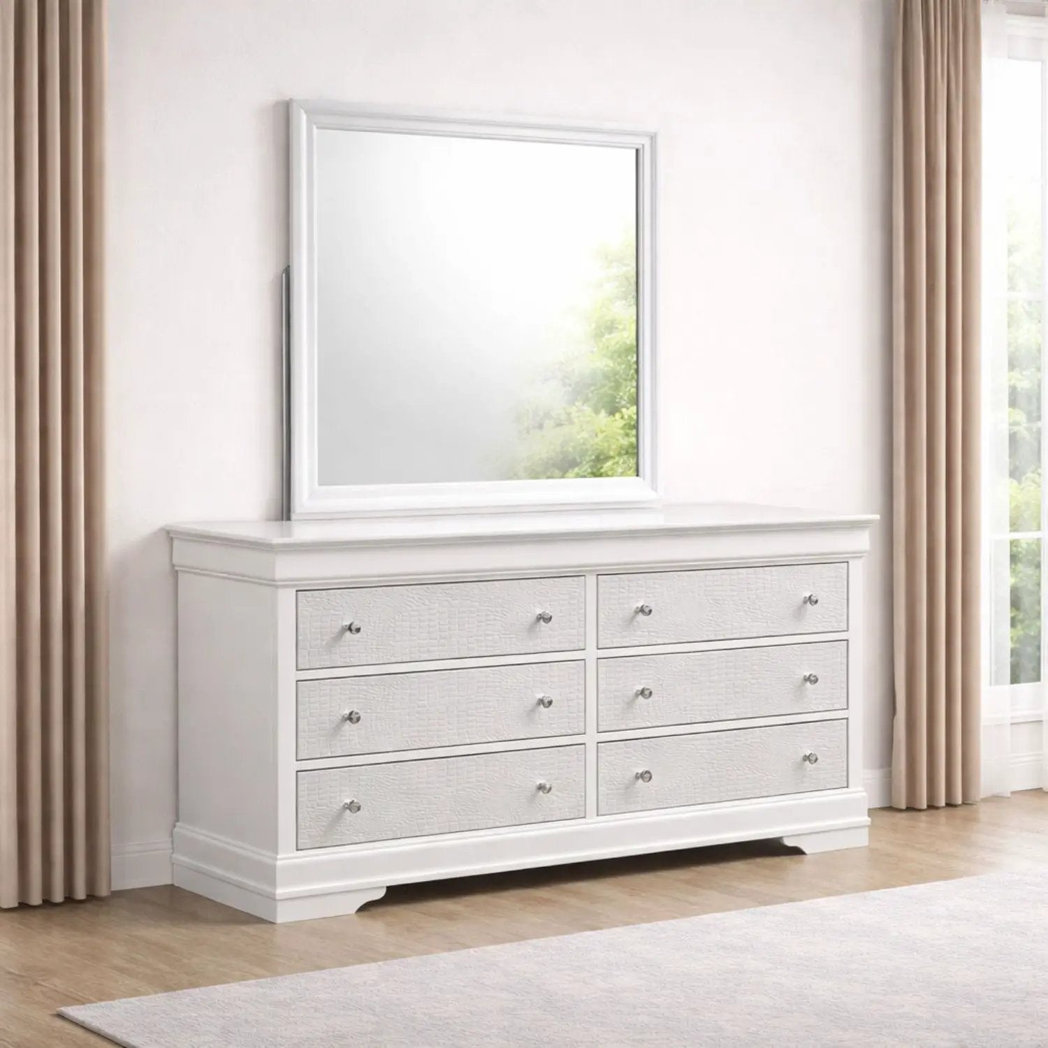 Blaze - Modern 6 Drawer Dresser by HouseOfZazla