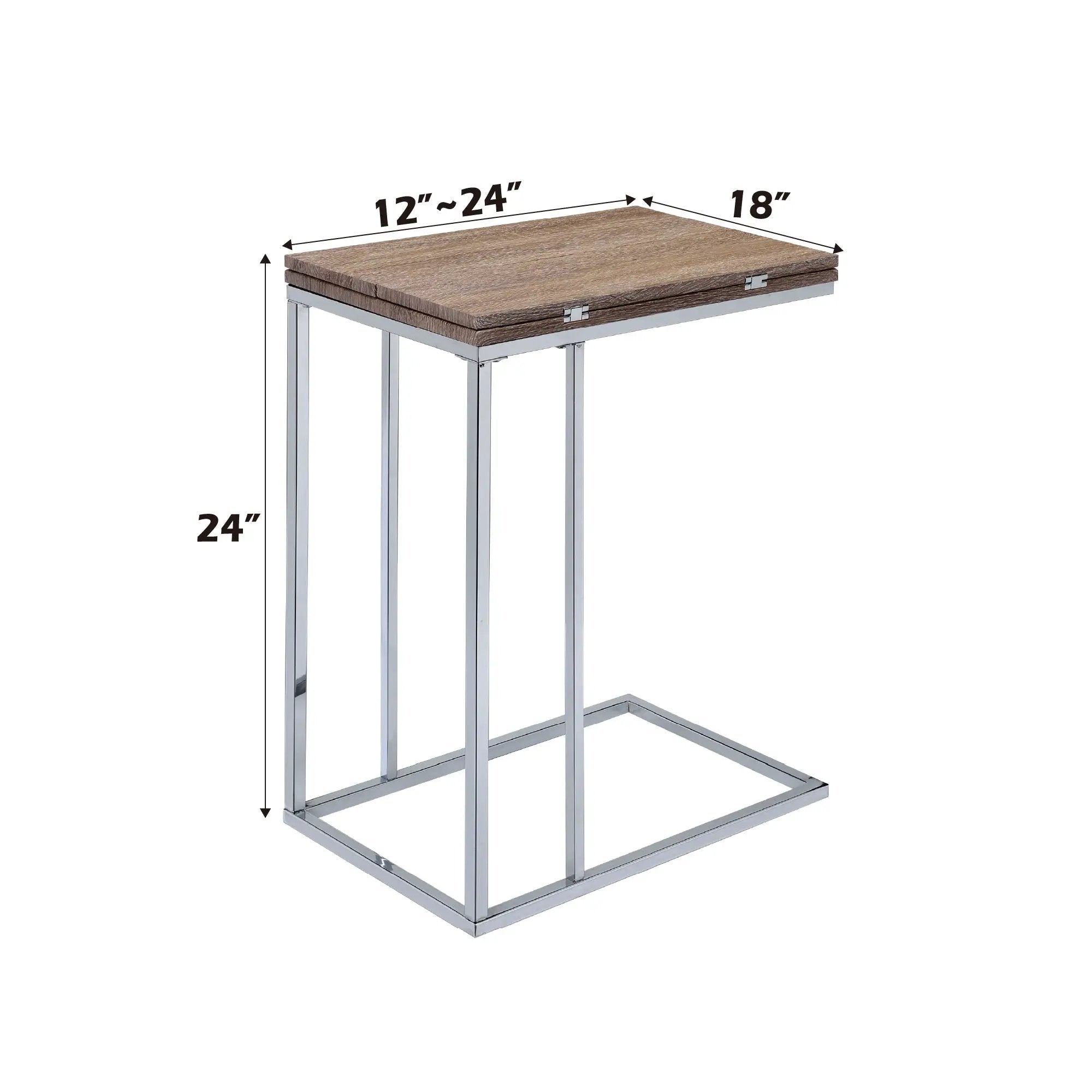 Danson - Weathered Accent Table - Oak by Unique Piece Furniture
