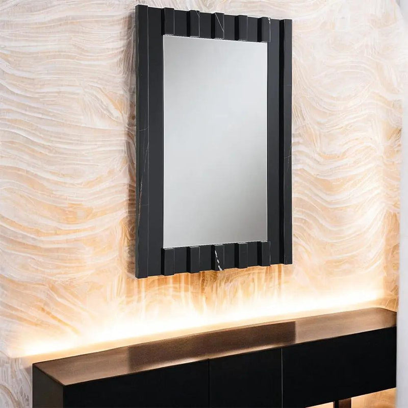 Drisana - Accent Mirror - Black Mirrored by Unique Piece Furniture
