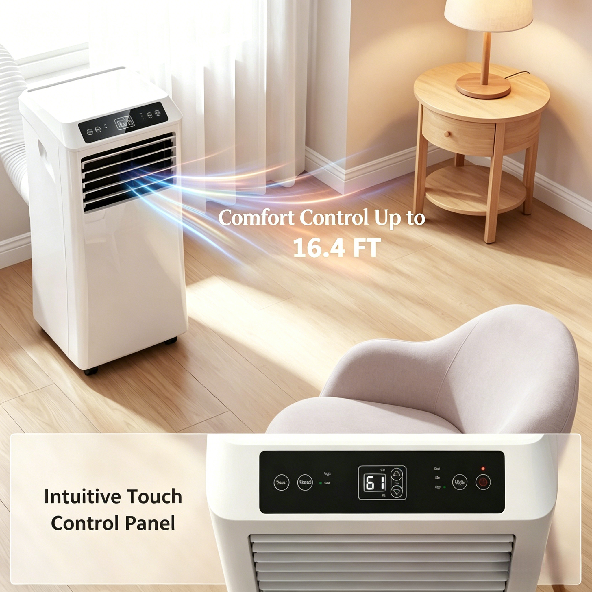 Modern Portable Air Conditioner by HouseOfZazla