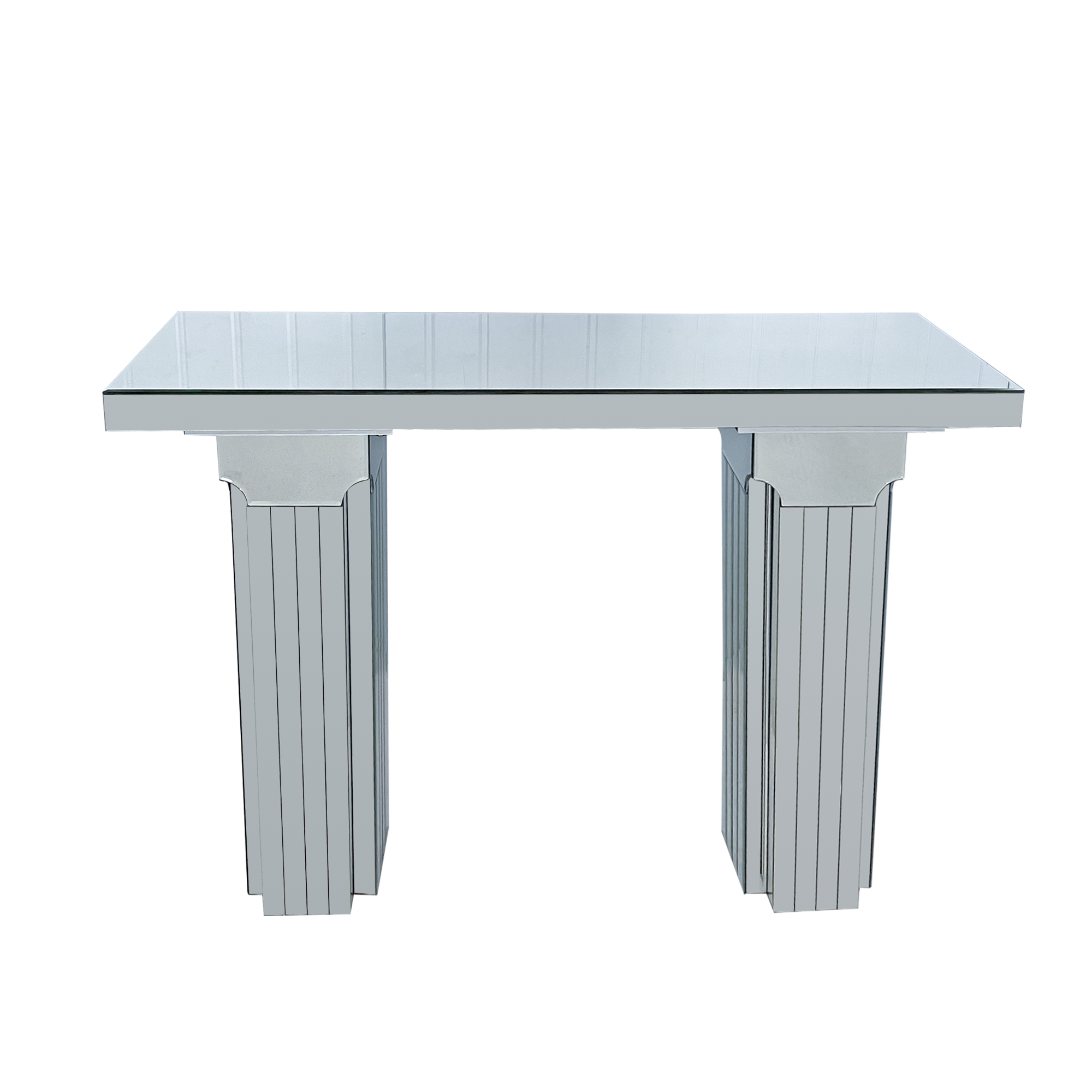 Mirrored Console Table Wide Bling by HouseOfZazla
