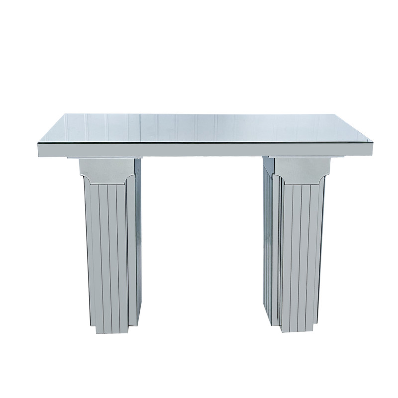 Mirrored Console Table Wide Bling by HouseOfZazla
