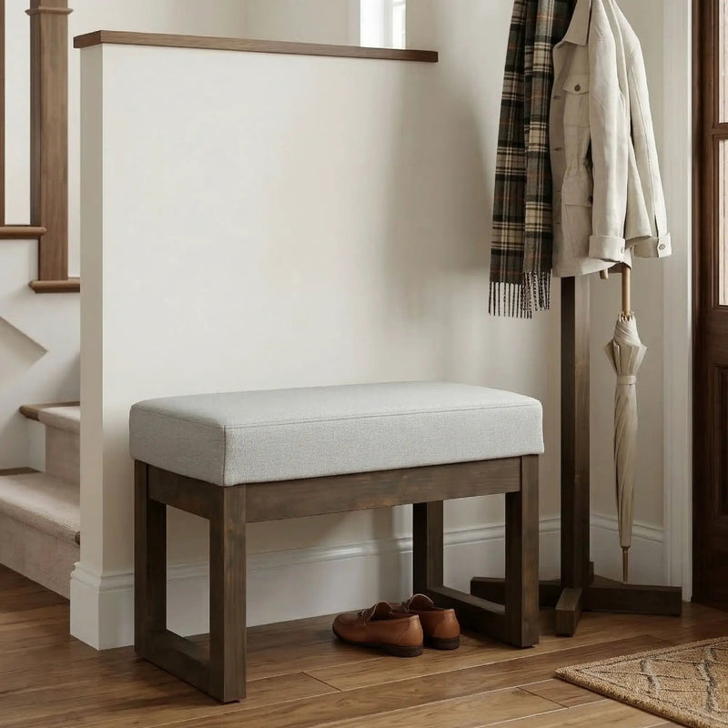 Milltown - Upholstered Ottoman Bench by HouseOfZazla