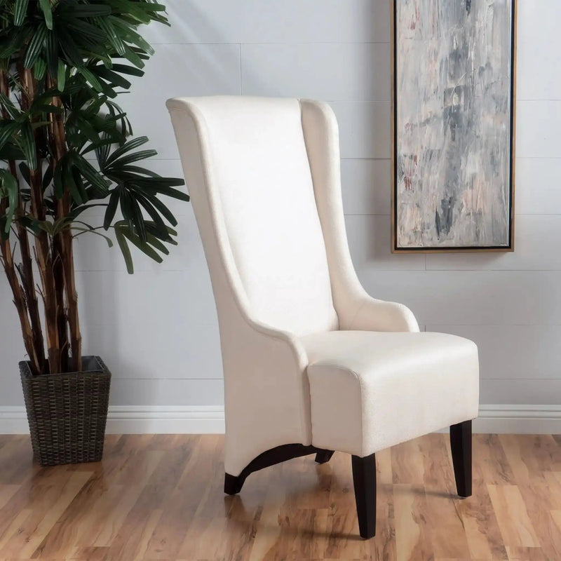 Alight Upholstered Dining Chair With High Back And Birch Wood Legs (Set of 2) by HouseOfZazla