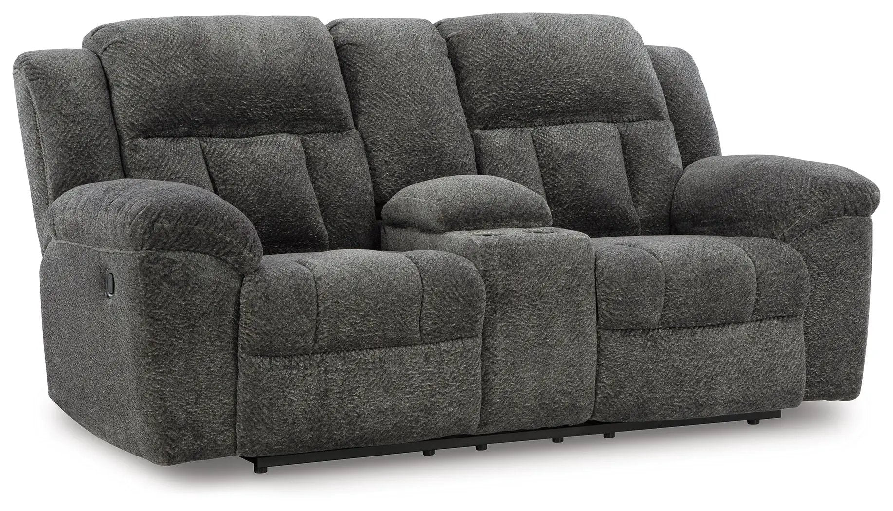 Frohn - Dbl Reclining Loveseat With Console by Unique Piece Furniture
