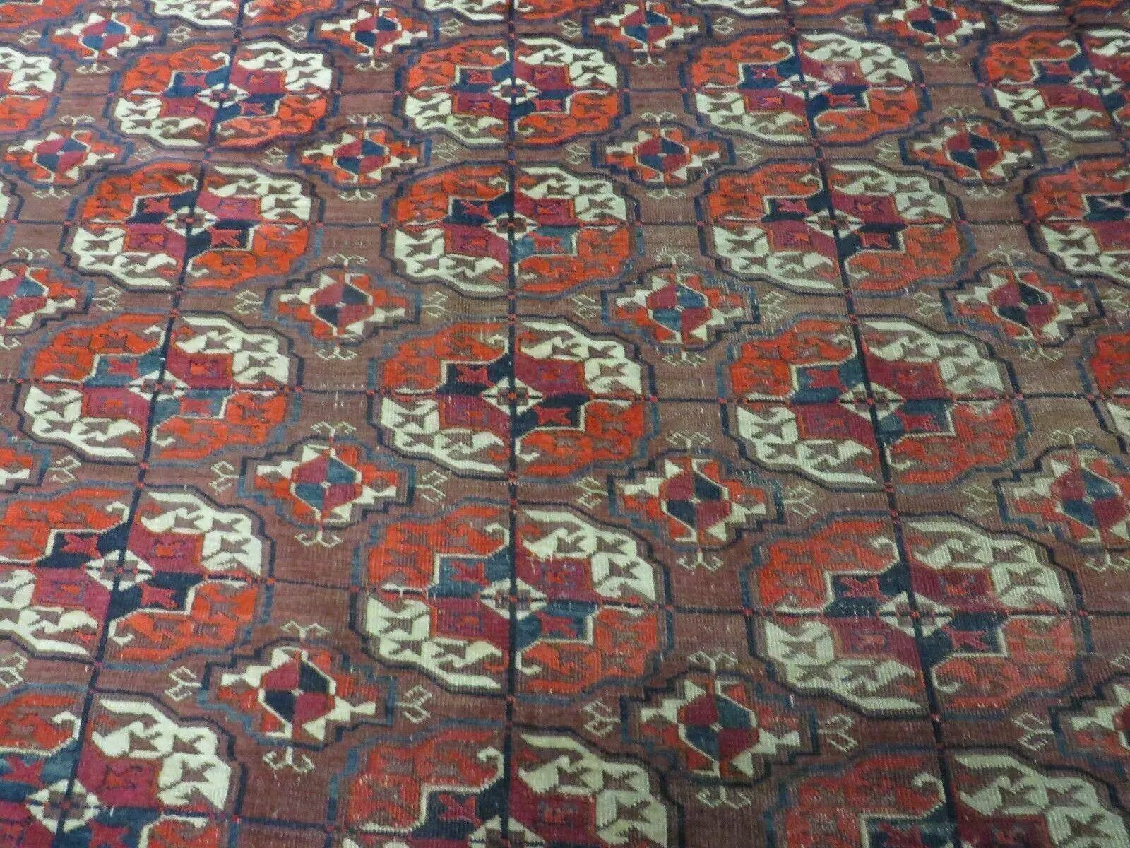 6' X 10' Antique Handmade Bokhara Turkoman Yamud Wool Rug Carpet NICE # 61 by Jewel Rugs