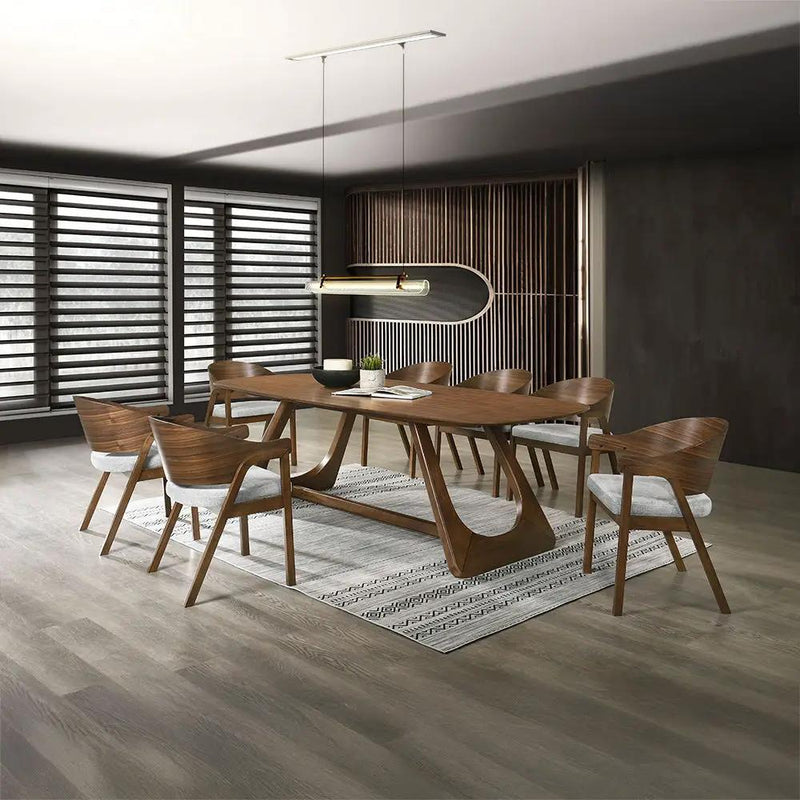 Hoyte - Dining Table - Walnut by Unique Piece Furniture