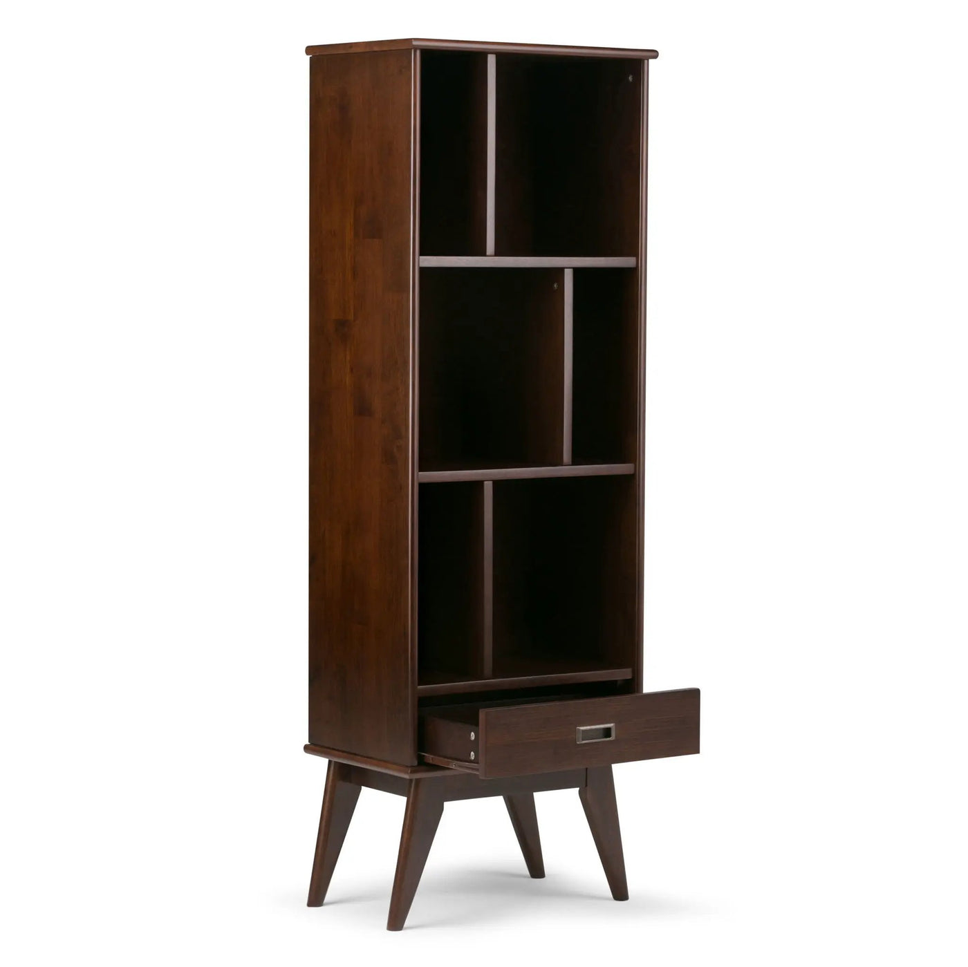 Draper - Mid Century Wide Bookcase And Storage Unit by Unique Piece Furniture