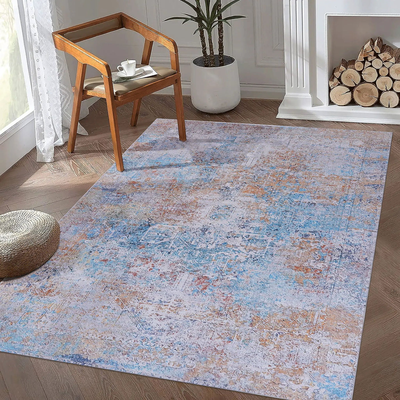 Maval - Unique Washable Area Rug by Unique Piece Furniture