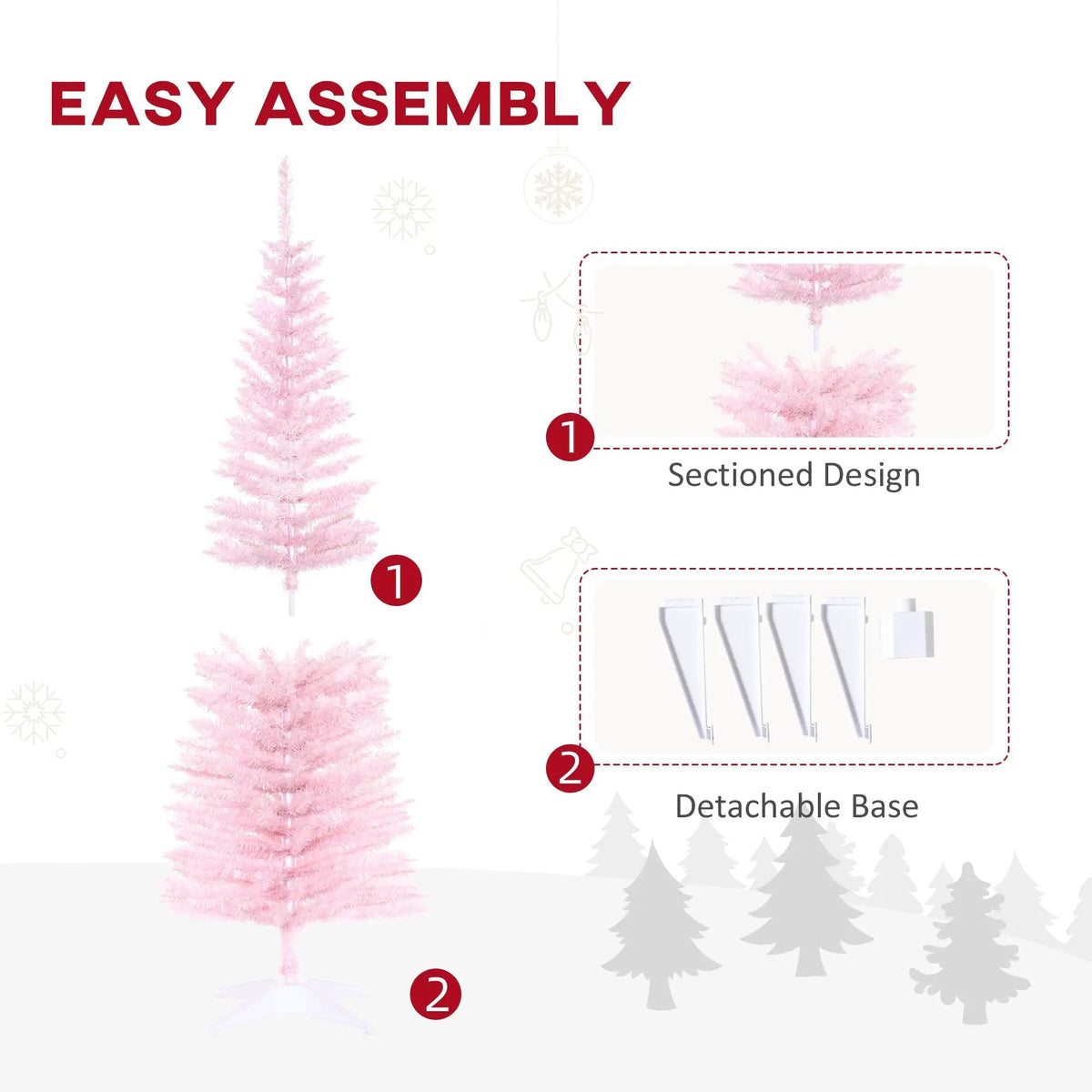 Artificial Pencil Christmas Tree, photo 7 of 10